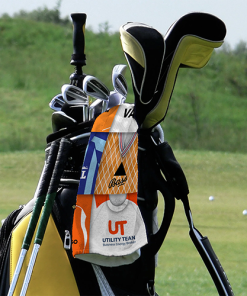 Golf Towel Blackpool Classic Kits Montage Retro Shirt Golf Towel