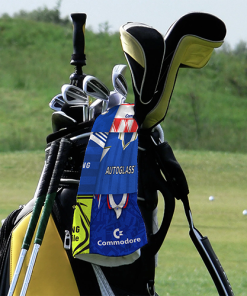 Golf Towel Chelsea Classic Kits Montage Retro Shirt Golf Towel