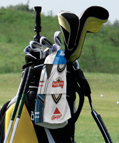 Golf Towel Derby Classic Kits Montage Retro Shirt Golf Towel