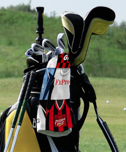 Golf Towel Fulham Classic Kits Montage Retro Shirt Golf Towel