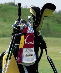 Golf Towel Hearts Classic Kits Montage Retro Shirt Golf Towel