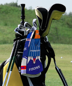Golf Towel Ipswich Town Classic Kits Montage Retro Shirt Golf Towel