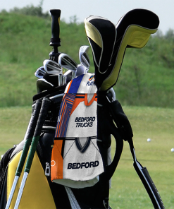 Golf Towel Luton Town Classic Kits Montage Retro Shirt Golf Towel