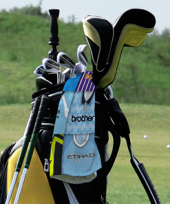 Golf Towel Man City Classic Kits Montage Retro Shirt Golf Towel