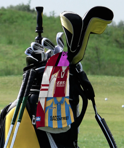 Golf Towel Northampton Classic Kits Montage Retro Shirt Golf Towel