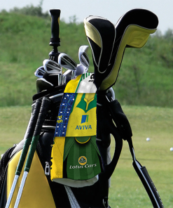 Golf Towel Norwich City Classic Kits Montage Retro Shirt Golf Towel