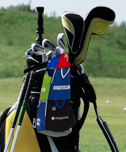 Golf Towel Peterborough Classic Kits Montage Retro Shirt Golf Towel