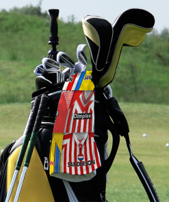 Golf Towel Southampton Classic Kits Montage Retro Shirt Golf Towel