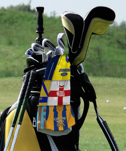Golf Towel Mansfield Classic Kits Montage Retro Shirt Stags Golf Towel