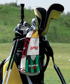 Golf Towel Swansea Classic Kits Montage Retro Shirt Golf Towel