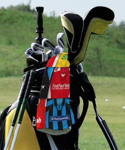 Golf Towel Swindon Town Classic Kits Montage Retro Shirt Golf Towel