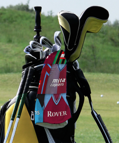 Golf Towel Villa Classic Kits Montage Retro Shirt Golf Towel