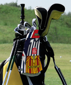 Golf Towel West Brom Classic Kits Montage Retro Shirt Golf Towel