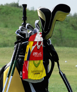 Golf Towel Wrexham Classic Kits Montage Retro Shirt Golf Towel