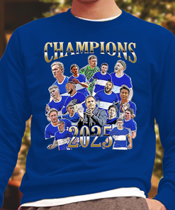 Birmingham City Champions 2024-25 Blue Jumper Top