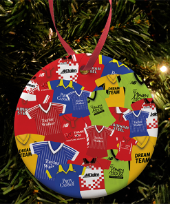 Leyton Orient Retro Mash Christmas Tree Decoration Classic Kits