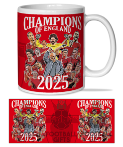 Liverpool Champions Of England 2025 Mug Design 1
