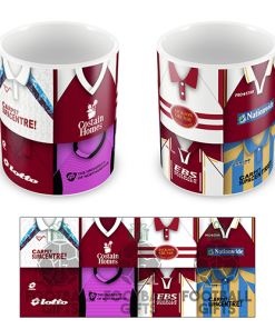 Northampton Retro Shirt Montage Mug