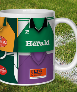 Alternative view of Plymouth Argyle Retro Shirt Montage Mug