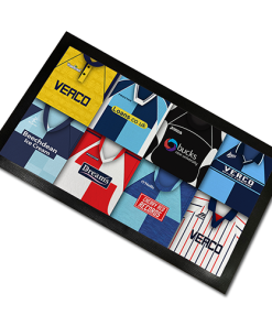 Wycombe Classic Shirts Retro Home & Away Shirts Kit Montage Bar Runner