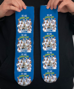 Leeds Utd Promoted 2024-25 Socks