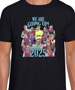 Burnley Promoted 2024-25 Black T-Shirt Tee