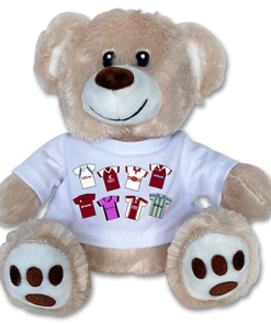 Northampton Retro Shirt Classic Kits Teddy Bear