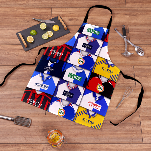 Blackburn Retro Shirts Montage Apron Classic Kits - Image 2