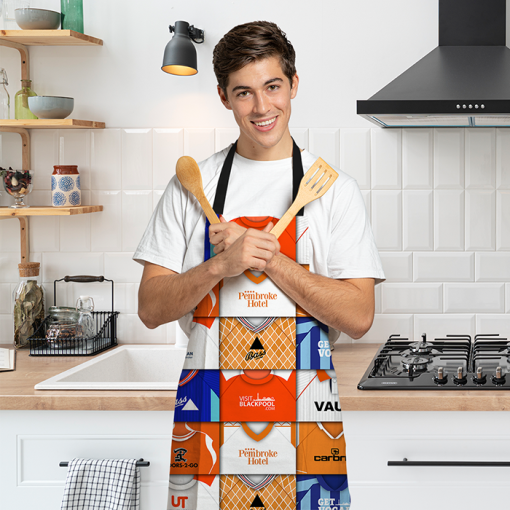 Blackpool Retro Shirts Montage Apron Classic Kits