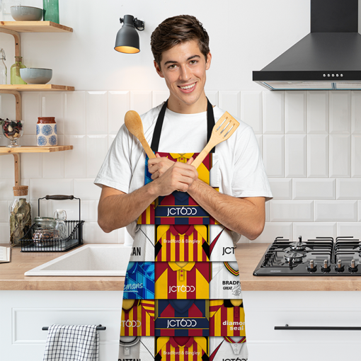 Bradford Retro Shirts Montage Apron Classic Kits