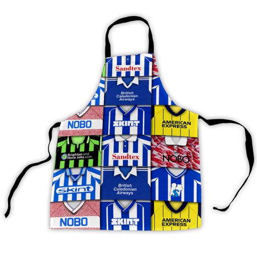 Brighton Retro Shirts Montage Apron Classic Kits - Image 3