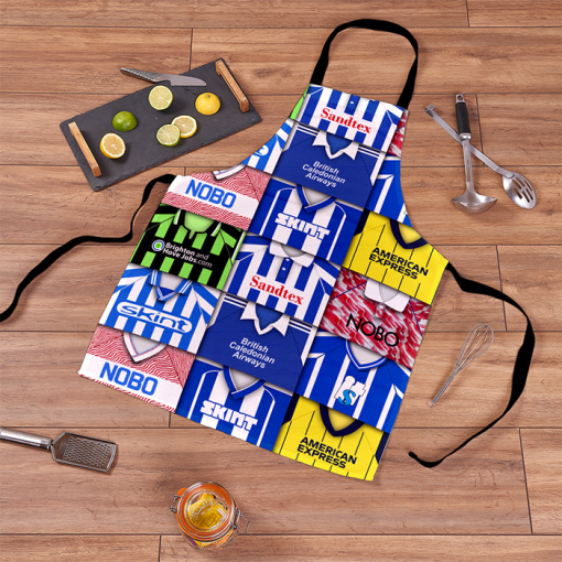 Brighton Retro Shirts Montage Apron Classic Kits - Image 2