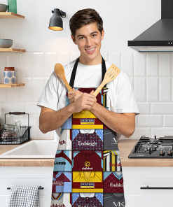 Burnley Retro Shirts Montage Apron Classic Kits