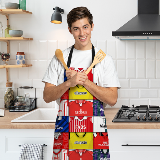 Charlton Retro Shirts Montage Apron Classic Kits