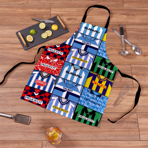 Coventry Retro Shirts Montage Apron Classic Kits - Image 2