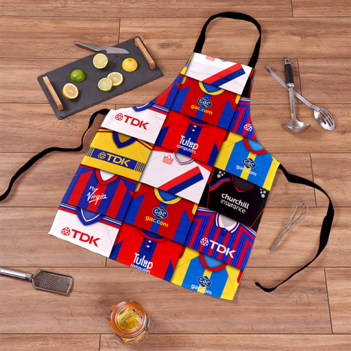 Crystal Palace Retro Shirts Montage Apron Classic Kits - Image 2