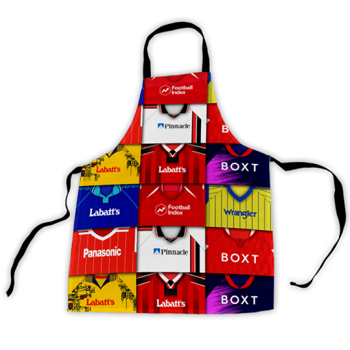 Nottingham Forest Retro Shirts Montage Apron Classic Kits - Image 3