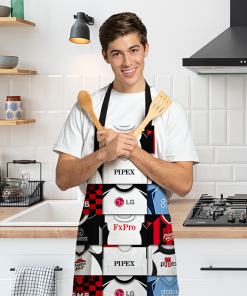 Fulham Retro Shirts Montage Apron Classic Kits