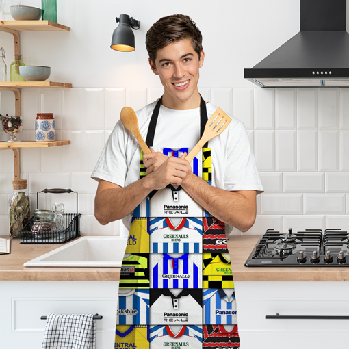 Huddersfield Retro Shirts Montage Apron Classic Kits