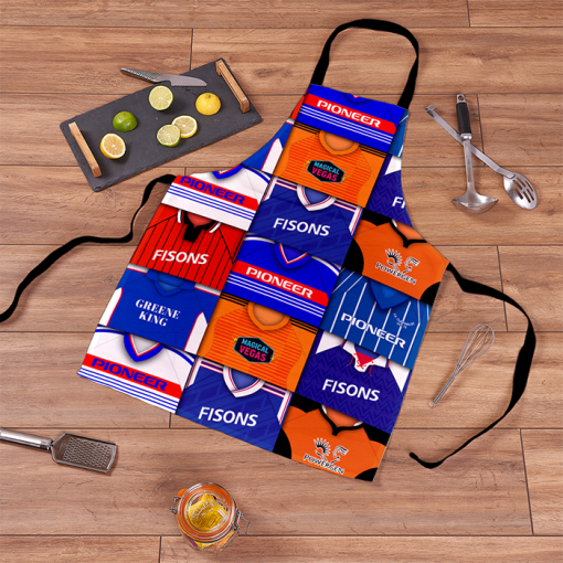 Ipswich Retro Shirts Montage Apron Classic Kits - Image 2