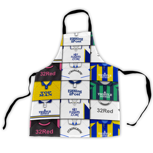 Leeds Retro Shirts Montage Apron Classic Kits - Image 3
