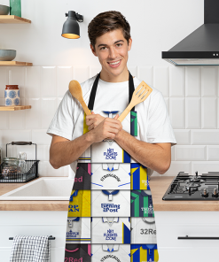 Leeds Retro Shirts Montage Apron Classic Kits