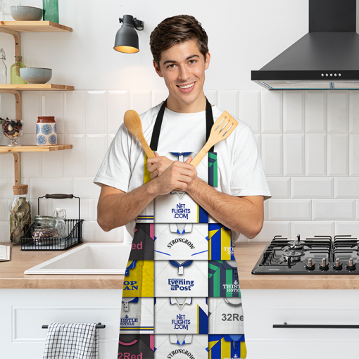 Leeds Retro Shirts Montage Apron Classic Kits