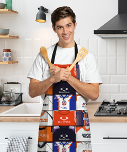Luton Town Retro Shirts Montage Apron Classic Kits