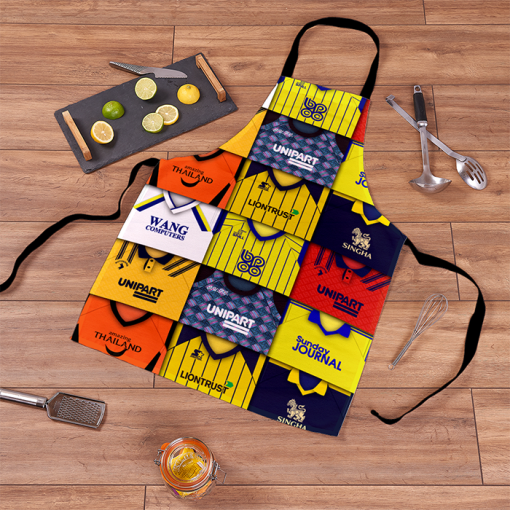 Oxford Retro Shirts Montage Apron Classic Kits - Image 2