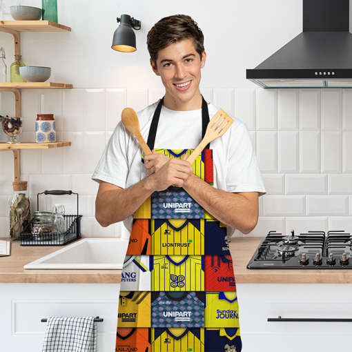 Oxford Retro Shirts Montage Apron Classic Kits