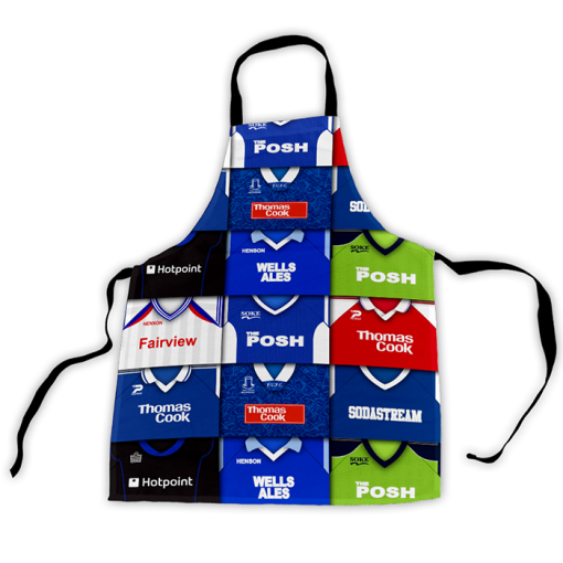Peterborough Retro Shirts Montage Apron Classic Kits - Image 3