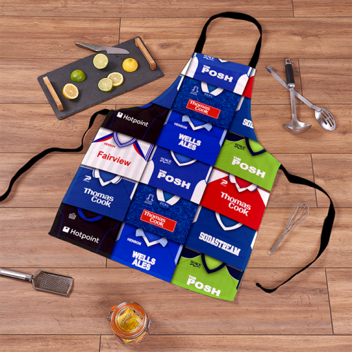 Peterborough Retro Shirts Montage Apron Classic Kits - Image 2