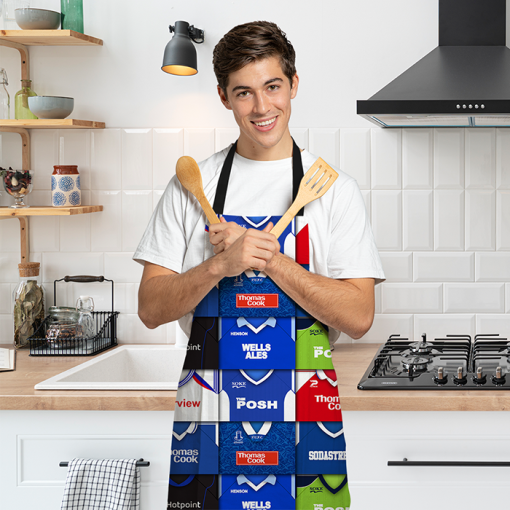 Peterborough Retro Shirts Montage Apron Classic Kits