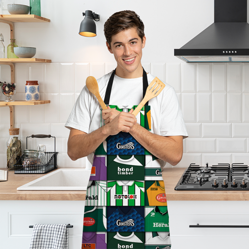 Plymouth Retro Shirts Montage Apron Classic Kits
